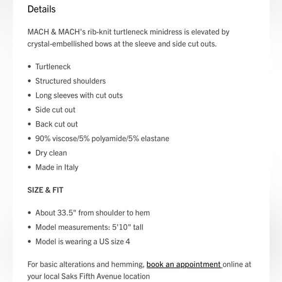 Mach & Mach Crystal Embellished Cutout Dress - Picture 5 of 10